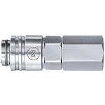 MS-10SF BRASS NBR スモールカプラ ソケット(おねじ取り付け用) 日東工器