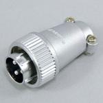 NRシリーズワンタッチ中型メタルコネクタ ストレートプラグ 七星