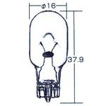 ウェッジベース電球 12V KOITO