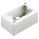 パナソニックユニット一式 1コ用スイッチボックス Panasonic(パナソニック) モール用