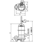 高機能樹脂タイプ 軽量水中ポンプ ノーラス 高機能樹脂タイプ 軽量水中ポンプ ”ノーラス” 本体 CR 新明和工業