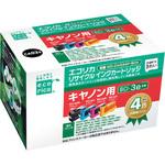 ECI-CA034P/BOX リサイクルインク Canon対応 BCI-3e エコリカ