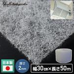 業務用エアコンフィルター 50mロールタイプ  厚さ2mm エコフレギュラー 新北九州工業