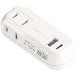 WM-26 旅行用2AC2USB A+C 12W リバーシブル 自動識別 WH カシムラ