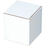 ホワイトボックス 50箱 HEIKO クラフトボックス/差込式・ワンタッチ