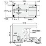 足踏弁 コガネイ 足踏み弁(フットバルブ) 【通販モノタロウ】