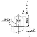 34B TACバルブ操作用アクチュエータ コガネイ