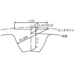 スーパートルクタイミングプーリ S3M形(アルミタイプ) 三ツ星ベルト