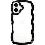 Wavy Case for iPhone 16 (black) ユニケース
