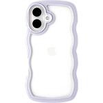Wavy Case for iPhone 16 (purple) ユニケース