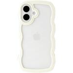 Wavy Case for iPhone 16 (ivory) ユニケース