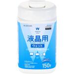 液晶クリーナー ウェットティッシュ ノンアルコール ボトル 帯電防止 エレコム