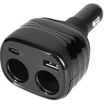 最大PD30W出力 USB Type-C×1 USB Type-A×1アクセサリーソケット×2 ダイレクト型 車載充電器 OWLTECH(オウルテック)