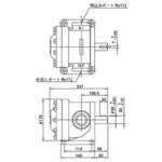 150T-116-L-RR-40 150形単段ポンプ 1個 油研工業 【通販モノタロウ】