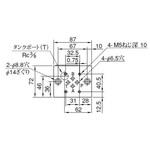 モジュラー弁用ベースプレート 油研工業
