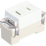 NDG2111S(WW) E's WIDEシリーズ 扉付コンセント 東芝ライテック