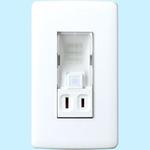 E's WIDEシリーズ ナイトライト(照度センサー・コンセント付) 東芝