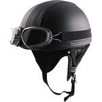 ヴィンテージ型ヘルメット RD-98 LEATHER TNK工業(SPEEDPIT)