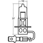 14-0130 ハロゲンランプ H3a 12V STANLEY(スタンレー電気)