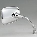 203-8014 ビンテージミラー メッキ KIJIMA(キジマ) 左右兼用 - 【通販