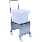 HR6-212 HACCPER 300 BIC用 液もれ防止トレー付 ハンドル付 ステンレス エム・あい