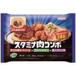 [冷凍食品] ニップン よくばりメシ スタミナ肉コンボ 380g ニップン