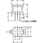 トランジスタ用小型トランス 橋本電気(SANSUI)