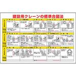 建設用クレーン合図標識 ユニット