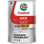 GTX ULTRACLEAN 5W-40 SP/CF 部分合成油 4輪ガソリン/ディーゼル車両用 カストロール