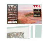 NXTFRAMETV 75インチ用フレーム  ミントグリーン TCL