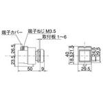 22Φパイロット 角形 トランス式 メタル色枠 マルヤス電業