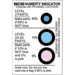 51060HIC125 湿度表示カード 相対湿度 5% 10% 60% DESCO