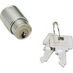 板金用シリンダープッシュ錠 2100B型 LAMP(スガツネ工業) ロック、鍵