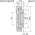 スライドレール CBL-RA44 LAMP(スガツネ)