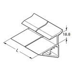 ランプ印 棚受取付用金具木製棚板18mm専用 LAMP(スガツネ)