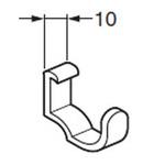 EX090-21 FLUQS ミニフック LAMP(スガツネ工業)
