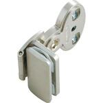 2660G81N キャッチ付 ガラス丁番 インセット扉用 LAMP(スガツネ)
