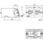NE30002K 器具ブロック電力用 抜け止め Panasonic(パナソニック)