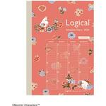 NS-B602-26MA1 ロジカルダイアリー2026月間ノートタイプ /B6/ムーミン ナカバヤシ