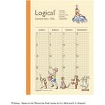 NS-A502-26DA1 ロジカルダイアリー2026月間ノートタイプ /A5/プー ナカバヤシ