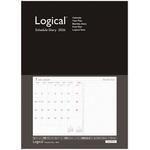 ロジカルダイアリー2026カバータイプ/A5 ナカバヤシ