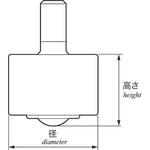 IK N・IK-NM型ボルト付ボールベアー(下向専用・重量用) 井口機工製作所