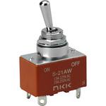 小型トグルスイッチ(パネルシール形) Sシリーズ NKKスイッチズ(日本開閉器)