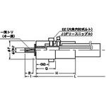 フレックスシャフト(チューブ付・両回転用) CS形 サンエス(昌和発條製作所)