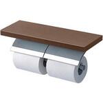 棚付二連紙巻器 めっきタイプ TOTO
