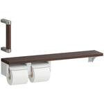 ハンドグリップ棚別体タイプ二連紙巻器 TOTO