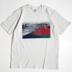 通油町Tシャツ 赤富士 白 LIFEMAX