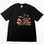 通油町Tシャツ 虫撰 黒 LIFEMAX