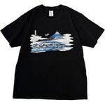 通油町Tシャツ 梅沢 黒 LIFEMAX