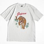 通油町Tシャツ トラ 白大 LIFEMAX